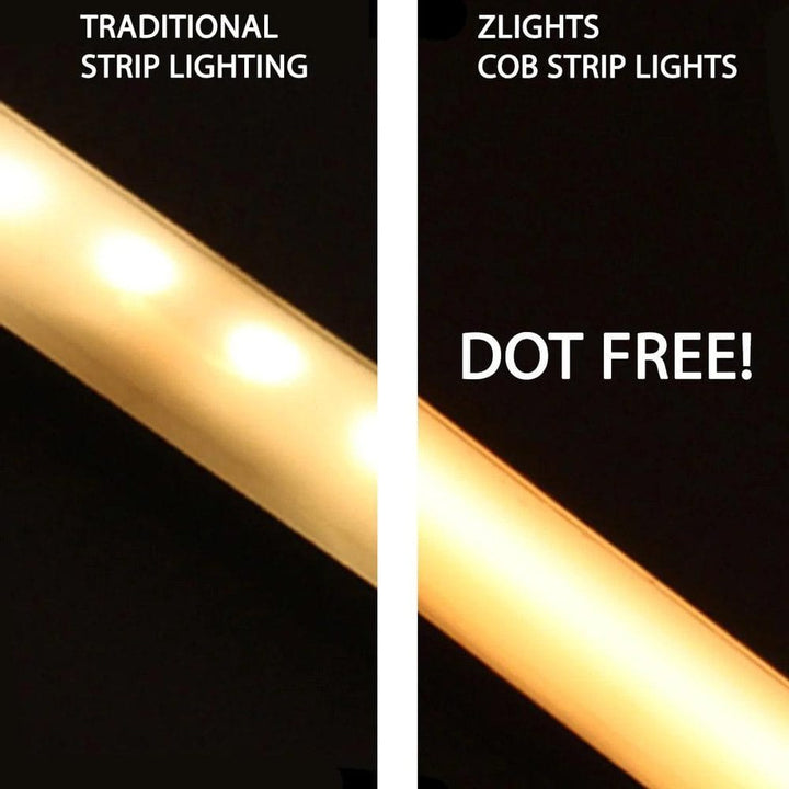 Outdoor Landscape Lighting LED 12V Low Voltage SLD04 16ft/32ft/82ft Dotless Single Color Linear 3.05W/ft for 8mm | 4.27W/ft for 10mm LED Strip Lights Low Voltage FCOB DC24V Tape Light