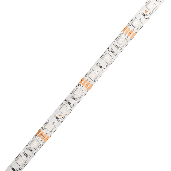 Outdoor Landscape Lighting LED 12V Low Voltage SL04 Strip Light RGB 5050 4.8W/ft 10mm DC12V Low Voltage LED Indoor IP20 UL SMD Tape Light