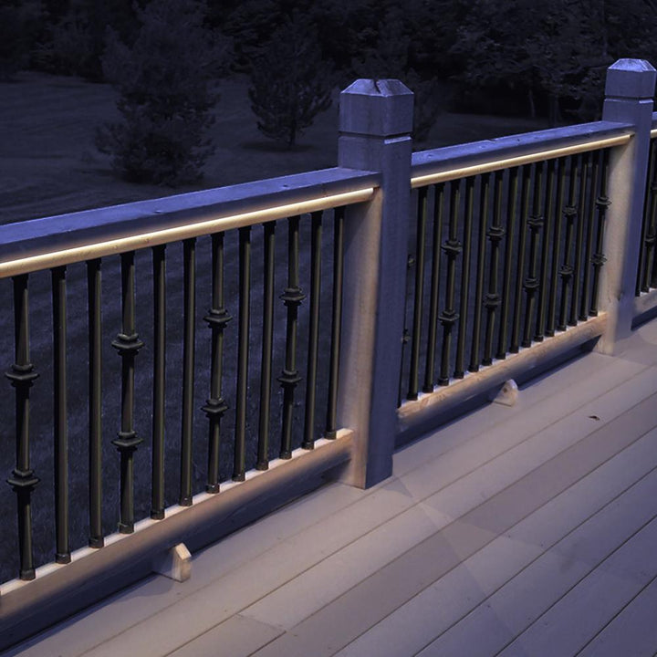 Outdoor Landscape Lighting LED 12V Low Voltage AP44M 8 ft Aluminum Channel Flush Mount 0.70″(W) x 0.31″(H) for LED Strip Lights | 10 Pack