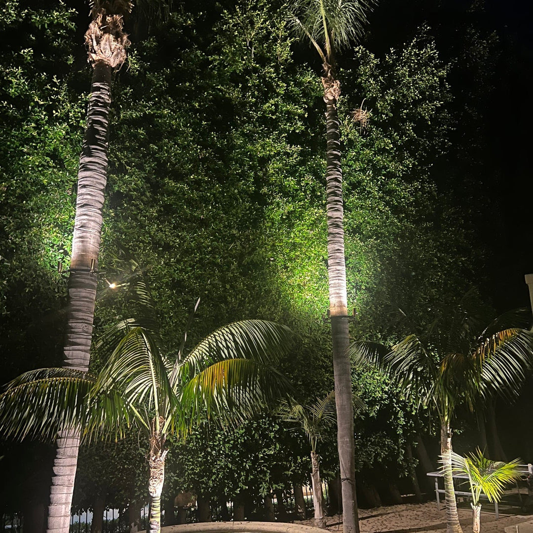 Outdoor Landscape Lighting LED 12V Low Voltage TRA01 Palm Tree Mounting Ring Light Bracket Landscape Lighting Accessory Light Fixture Mount