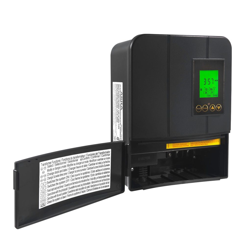 Outdoor Landscape Lighting LED 12V Low Voltage TSP300 AC 300W Digital Commercial Plastic Transformer | 12V Low Voltage Power Supply