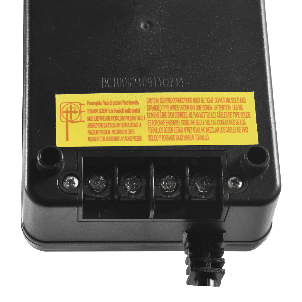 Outdoor Landscape Lighting LED 12V Low Voltage TSPDC100 DC12V 100W Digital Transformer | Low Voltage Power Supply