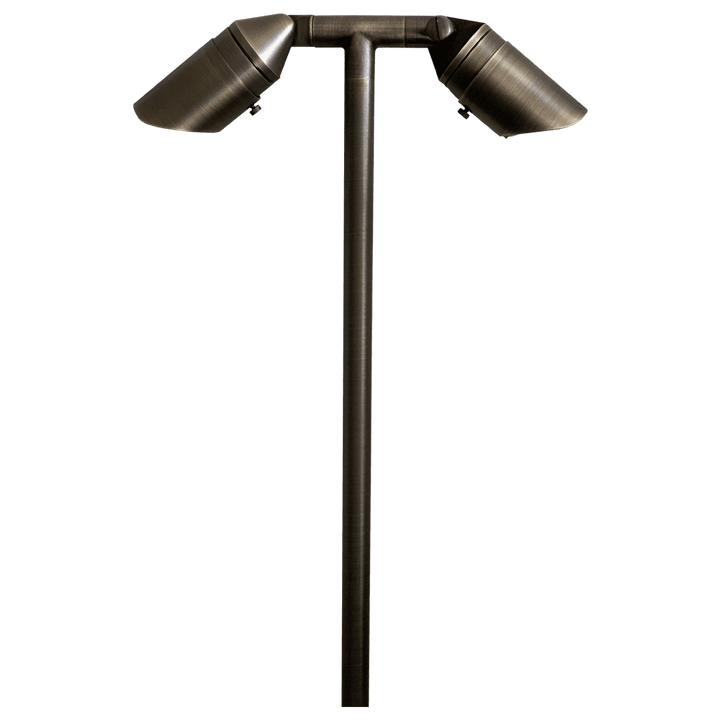 Outdoor Landscape Lighting LED 12V Low Voltage BRT1 Cast Brass T-Bar Coupling | Landscape Lighting Accessory