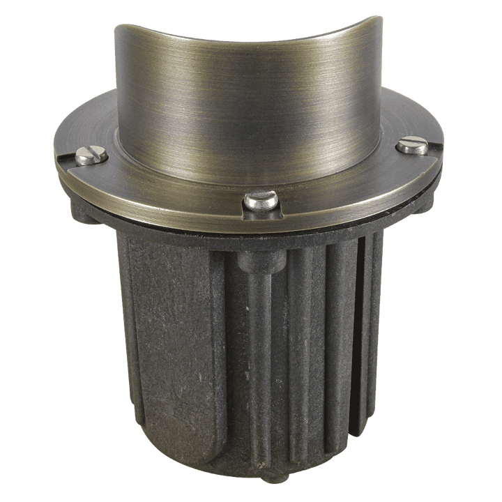 Outdoor Landscape Lighting LED 12V Low Voltage UNB03 4x/8x/12x Package Cast Brass 12V Low Voltage Shielded LED In-ground Well Light IP65 Waterproof with MR16 5W 3000K Bulb