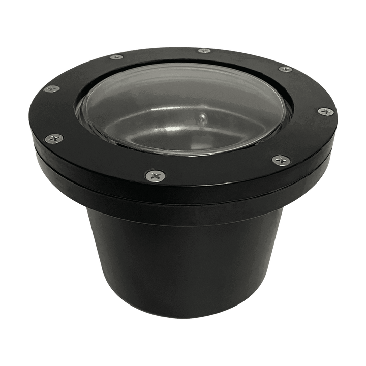 Outdoor Landscape Lighting LED 12V Low Voltage UNF08 4x/8x/12x Package Fiber Glass 12V Low Voltage Commercial LED In-ground Well Light IP65 Waterproof with PAR36 10W 160° 3000K Light Bulb