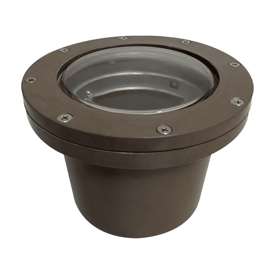 Outdoor Landscape Lighting LED 12V Low Voltage UNF08 Fiber Glass 12V Low Voltage Commercial LED In-ground Well Light IP65 Waterproof Lamp Ready PAR36 Socket