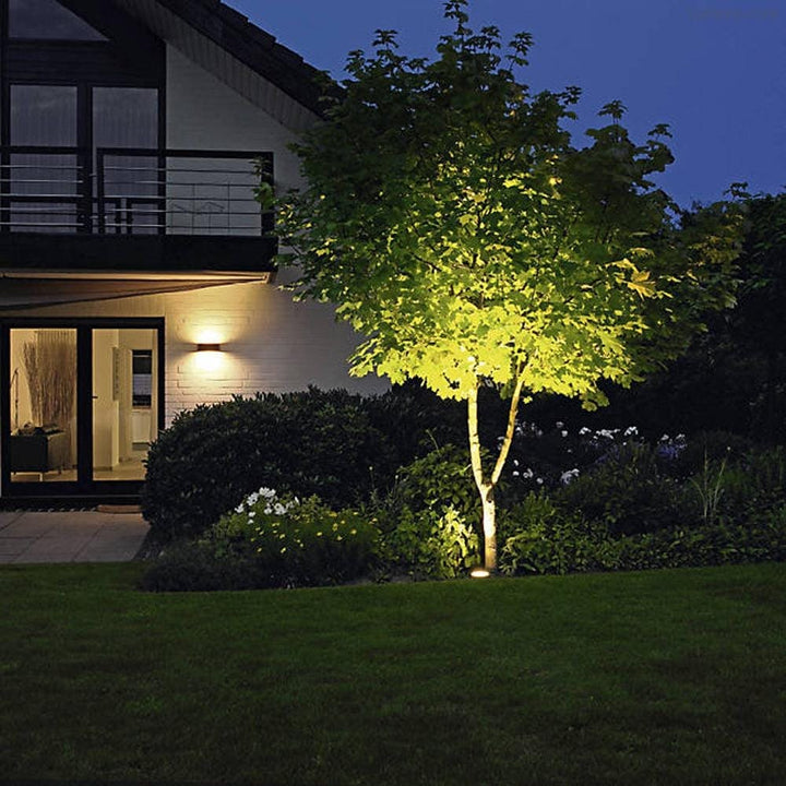 Outdoor Landscape Lighting LED 12V Low Voltage UNS02 4x/8x/12x Package Waterproof In-Ground 12V Low Voltage LED Underground Light Landscape Lighting with MR16 5W 3000K Bulb