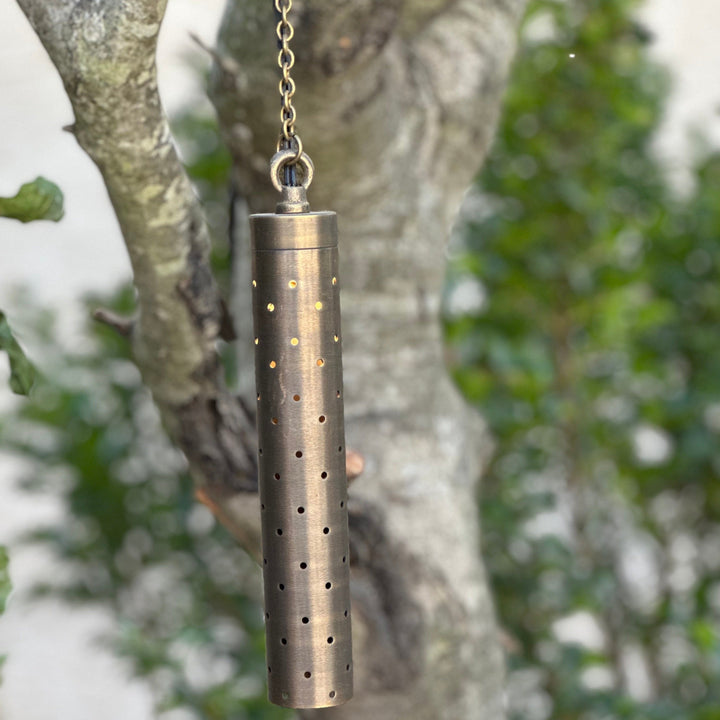 Outdoor Landscape Lighting LED 12V Low Voltage HLBP02 Stelvio Antique Brass Hanging Pendant Light Low Voltage Outdoor Lighting