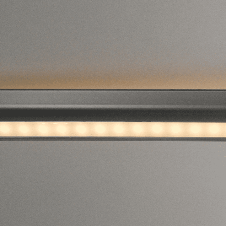 Outdoor Landscape Lighting LED 12V Low Voltage AP16F 8 ft Aluminum Channel Oval Wardrobe Hanging Rail Closet Rod 1.14″ (W) x 0.59″ (H) for LED Strip Lights | 10 Pack