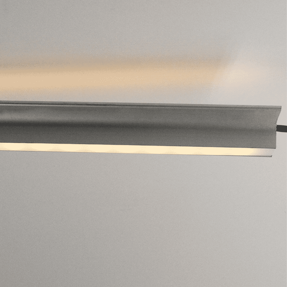 Outdoor Landscape Lighting LED 12V Low Voltage AP16F 8 ft Aluminum Channel Oval Wardrobe Hanging Rail Closet Rod 1.14″ (W) x 0.59″ (H) for LED Strip Lights | 10 Pack
