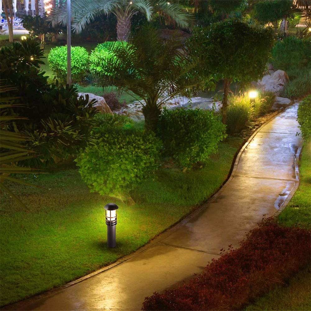 Outdoor Landscape Lighting LED 12V Low Voltage CDPA55 Cast Aluminum Path Light | 3W 3000K Warm White Integrated LED 12V Low Voltage Landscape Light
