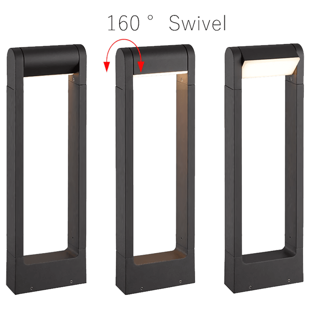 Outdoor Landscape Lighting LED 12V Low Voltage CDPA56 Cast Aluminum Path Light | 8W 3000K Warm White Integrated LED 12V Low Voltage Landscape Light