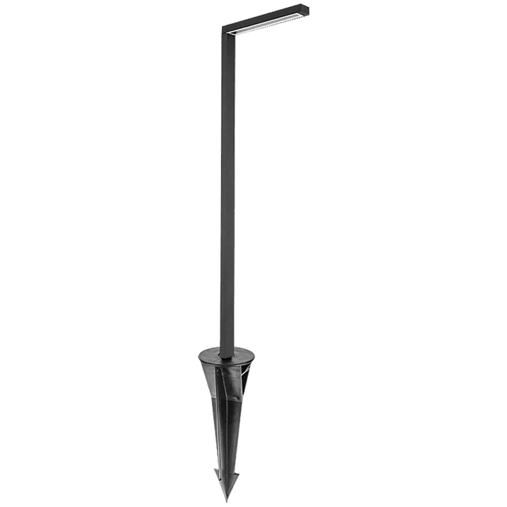 Outdoor Landscape Lighting LED 12V Low Voltage CDPA57 4x/8x/12x Package 12V Low Voltage Aluminum LED Rectangular Bollard Path Light