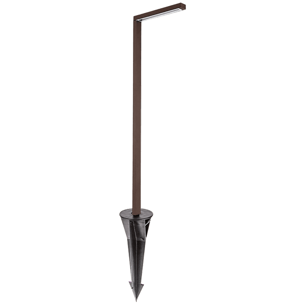 Outdoor Landscape Lighting LED 12V Low Voltage CDPA57 4x/8x/12x Package 12V Low Voltage Aluminum LED Rectangular Bollard Path Light