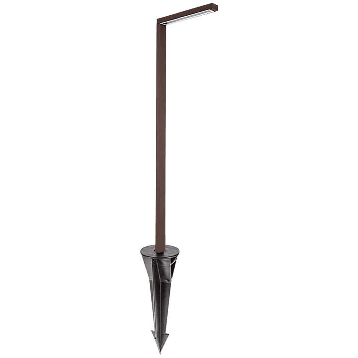 Outdoor Landscape Lighting LED 12V Low Voltage CDPA57 4x/8x/12x Package 12V Low Voltage Aluminum LED Rectangular Bollard Path Light