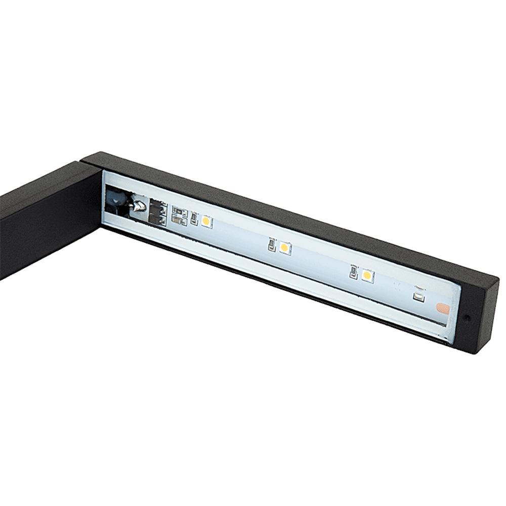 Outdoor Landscape Lighting LED 12V Low Voltage CDPA57 4x/8x/12x Package 12V Low Voltage Aluminum LED Rectangular Bollard Path Light