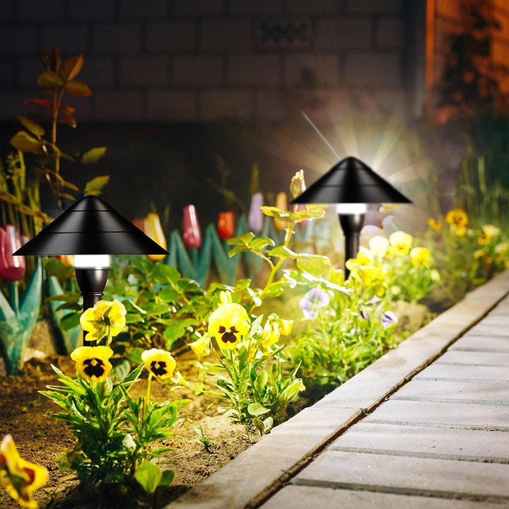 Outdoor Landscape Lighting LED 12V Low Voltage CDPA65 Cast Aluminum Path Light | 3W 3000K Warm White Integrated LED 12V Low Voltage Landscape Light