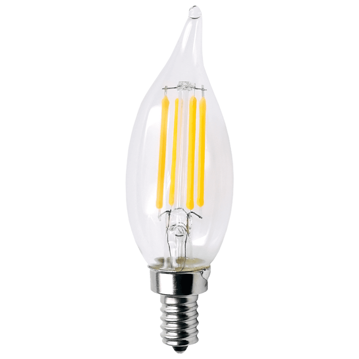 Outdoor Landscape Lighting LED 12V Low Voltage E12 3W 12V Low Voltage LED Glass Candelabra Light Bulb | Landscape Lighting Accessory