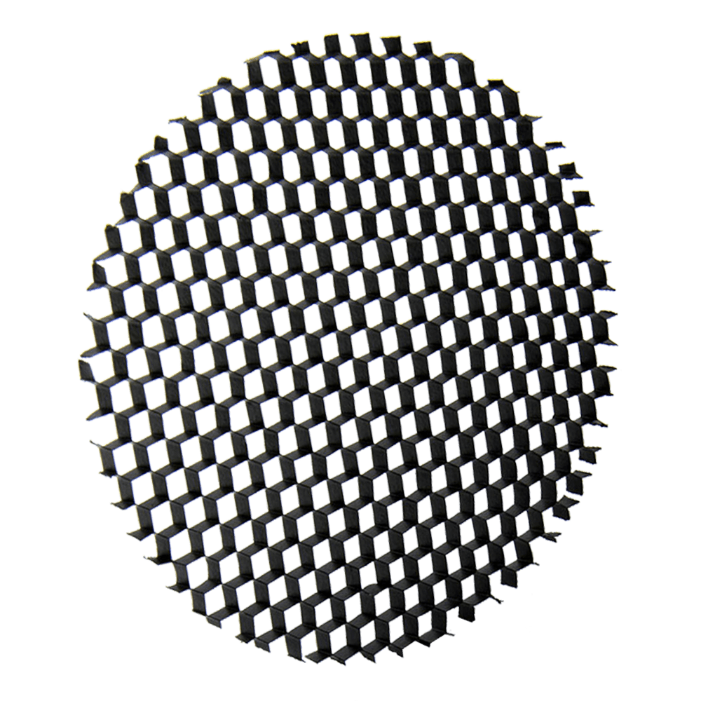Outdoor Landscape Lighting LED 12V Low Voltage HC2 PAR36 Honeycomb Louvred Anti-Glare Filter 110mm for Spotlights and Floodlights