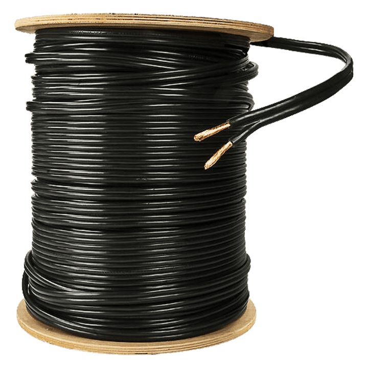 Outdoor Landscape Lighting LED 12V Low Voltage 10/2 Copper Low Voltage Landscape Lighting Wire - Direct Burial Cable for Outdoor Lighting Systems 500 ft