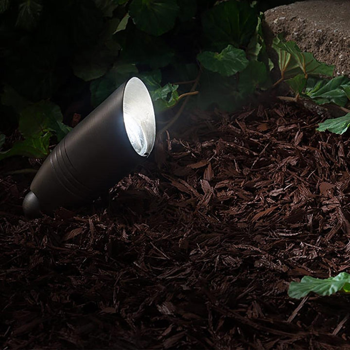 Outdoor Landscape Lighting LED 12V Low Voltage SPB06 Cast Brass 12V Low Voltage Spotlight | Outdoor LED Spotlight with MR16 Socket