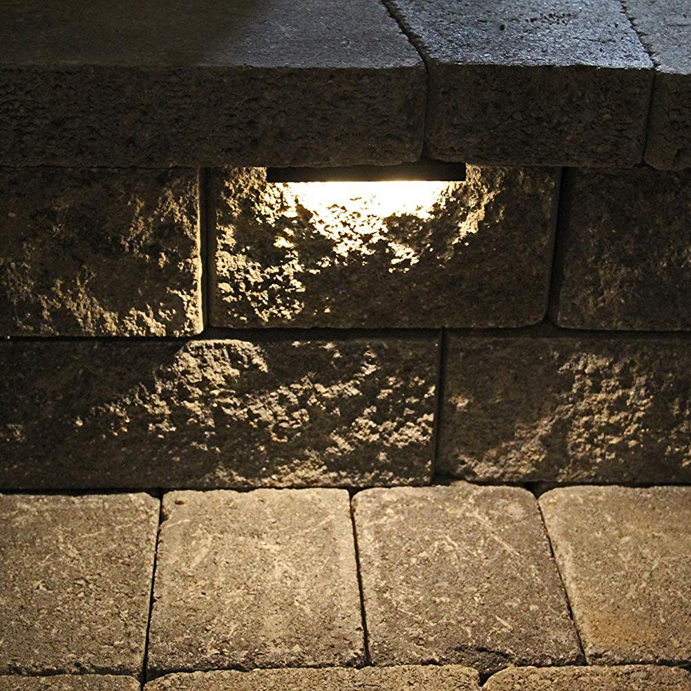 Outdoor Landscape Lighting LED 12V Low Voltage STB05 Cast Aluminum Hardscape Light | 1.5W 2700K or 3000K Integrated LED 12V Low Voltage Landscape Light